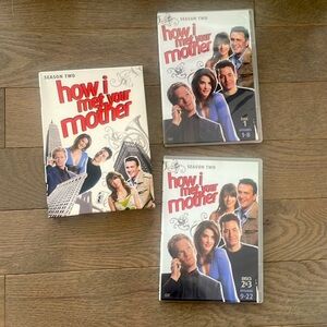 🍿 4/$20 How I Met Your Mother Season 2 DVD 3 Disc Set Comedy Box Set